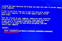 重装win7时蓝屏代码0x0000007b是怎么回事？